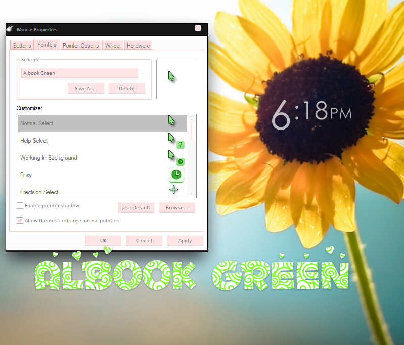 Albook Green