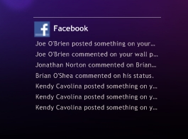 Facebook Notification Reader