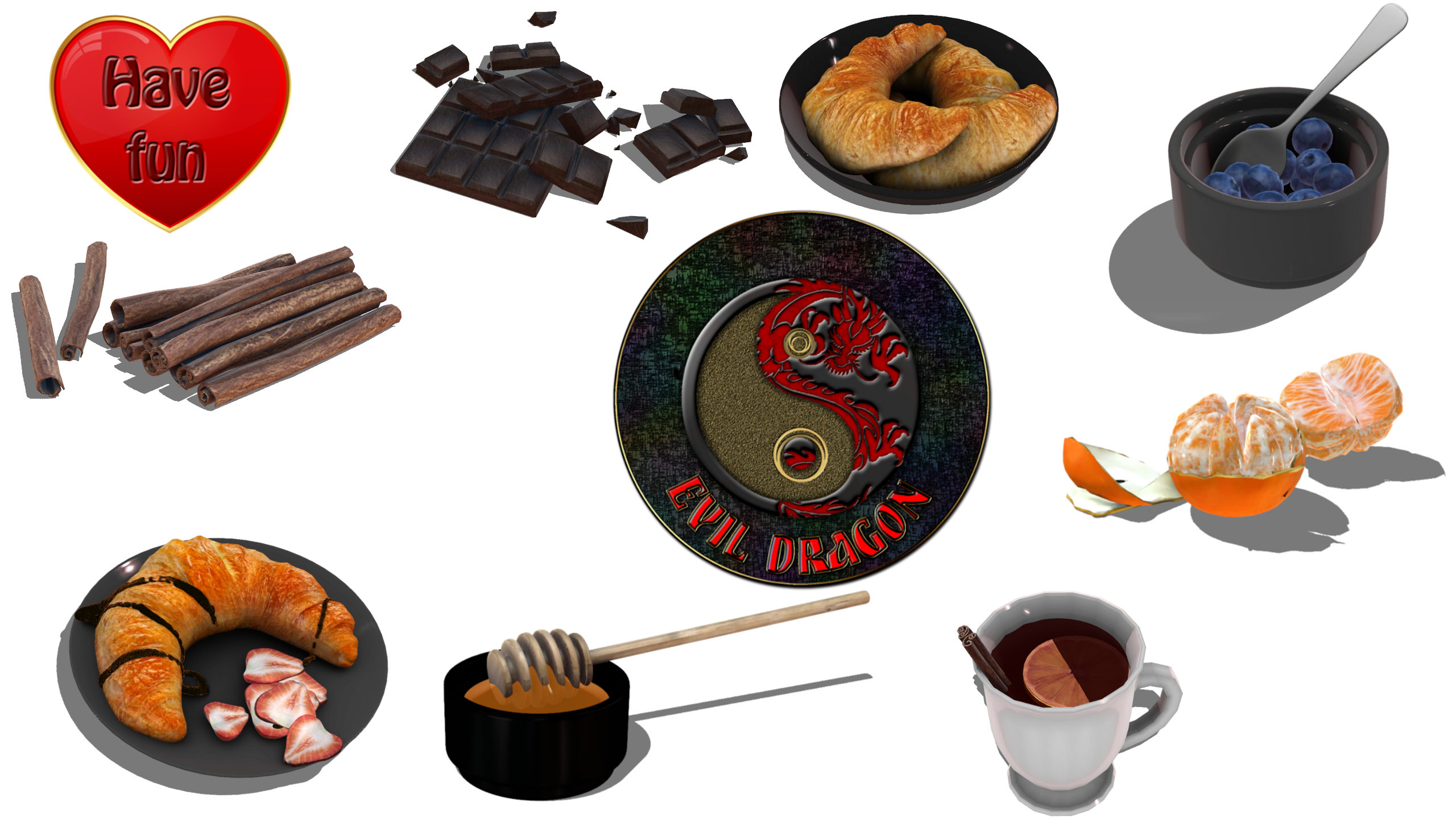 [MMD] Food DL by EVILDRAGON2546 on DeviantArt