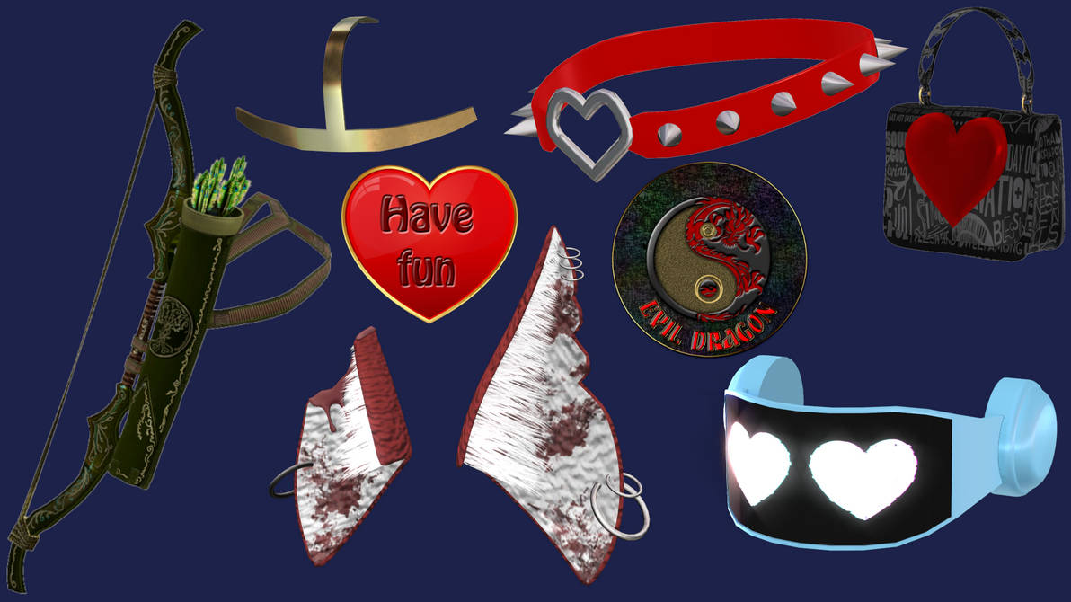 [MMD] Accessories 72 DL by EVILDRAGON2546 on DeviantArt