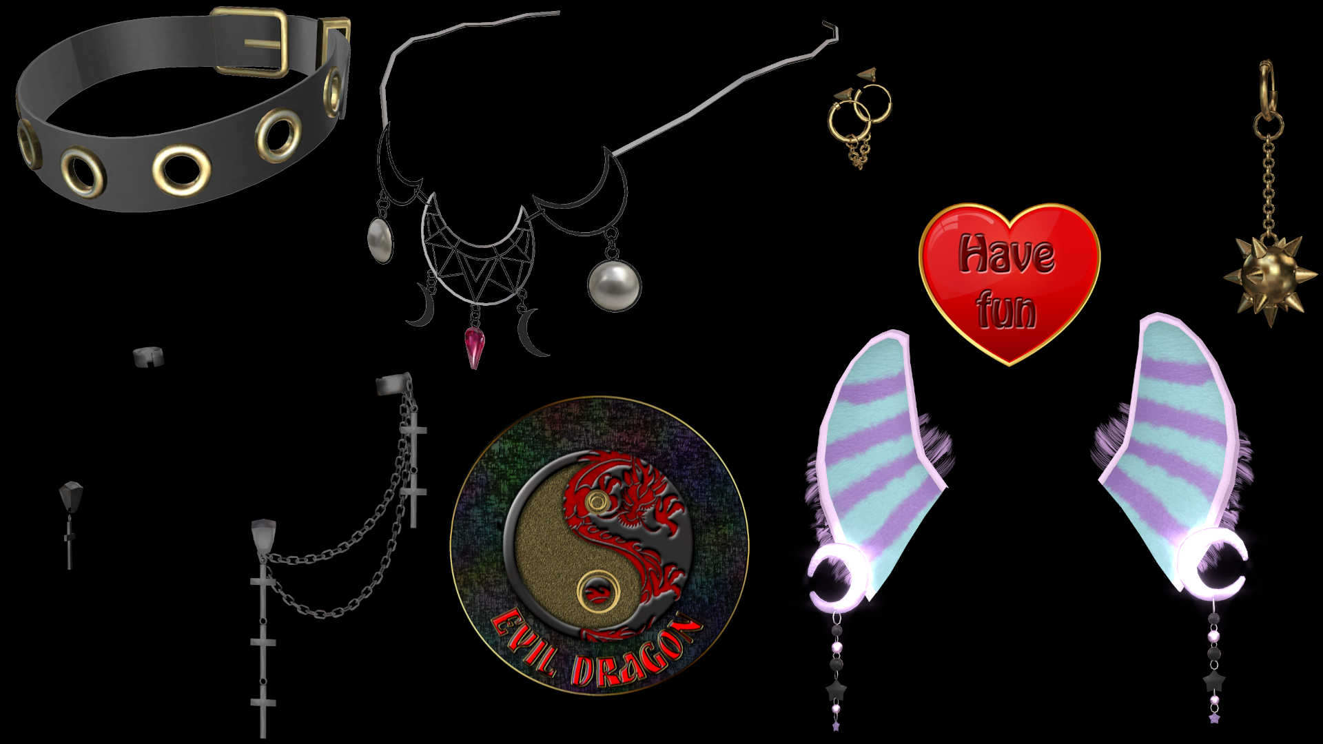 [MMD] Accessories 74 DL by EVILDRAGON2546 on DeviantArt