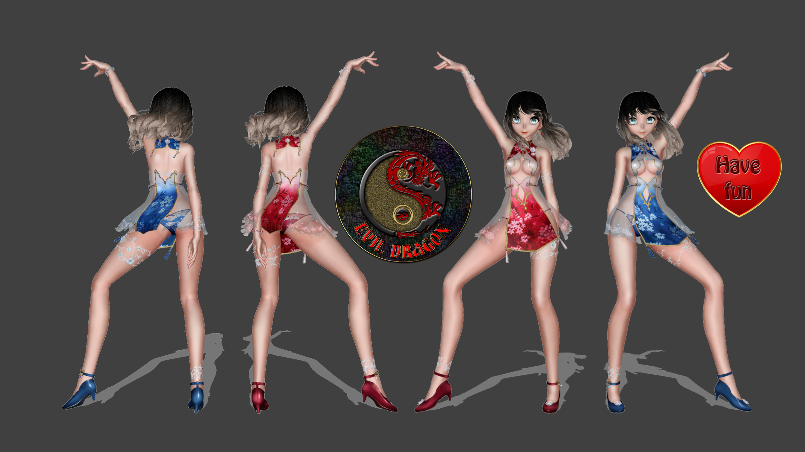 [MMD] Female Model 26 DL by EVILDRAGON2546 on DeviantArt