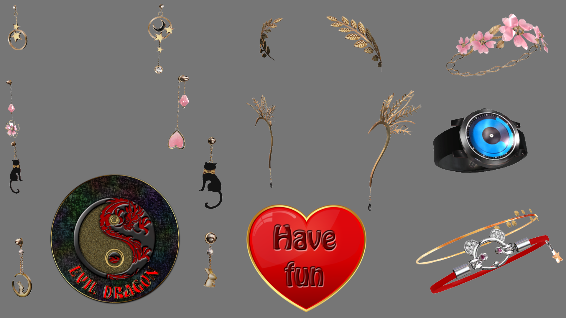 [MMD] Accessories 83 DL by EVILDRAGON2546 on DeviantArt