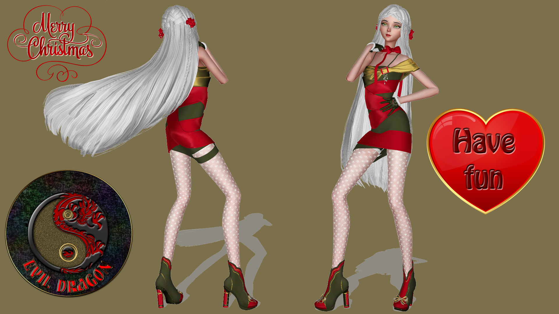 [MMD] Christmas model Lm DL by EVILDRAGON2546 on DeviantArt