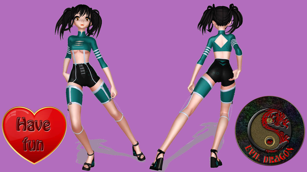 [MMD] TDA Model 37 DL by EVILDRAGON2546 on DeviantArt
