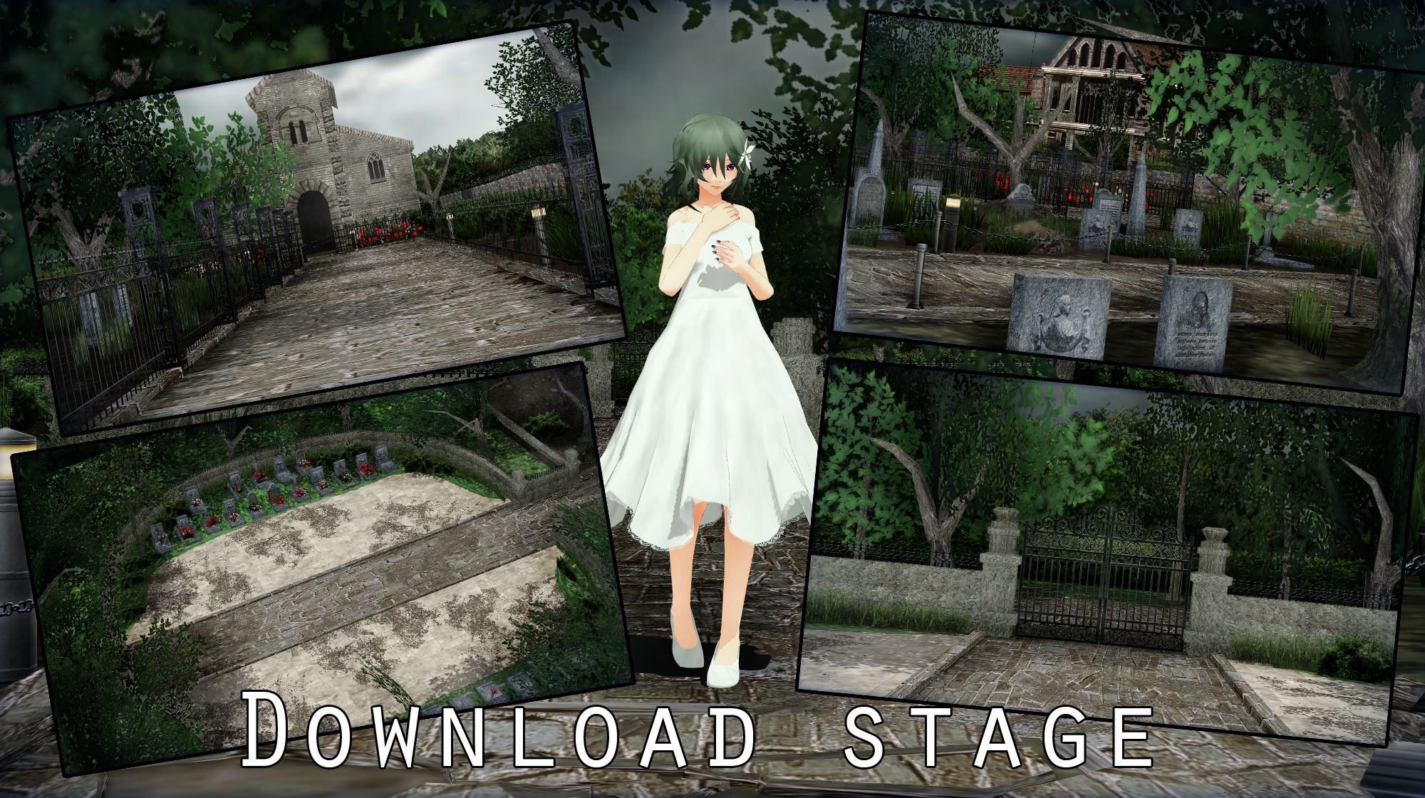 MMD Stage Mansion DL