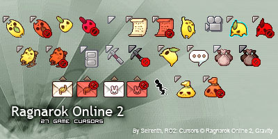 Ragnarok Online 2 Cursors