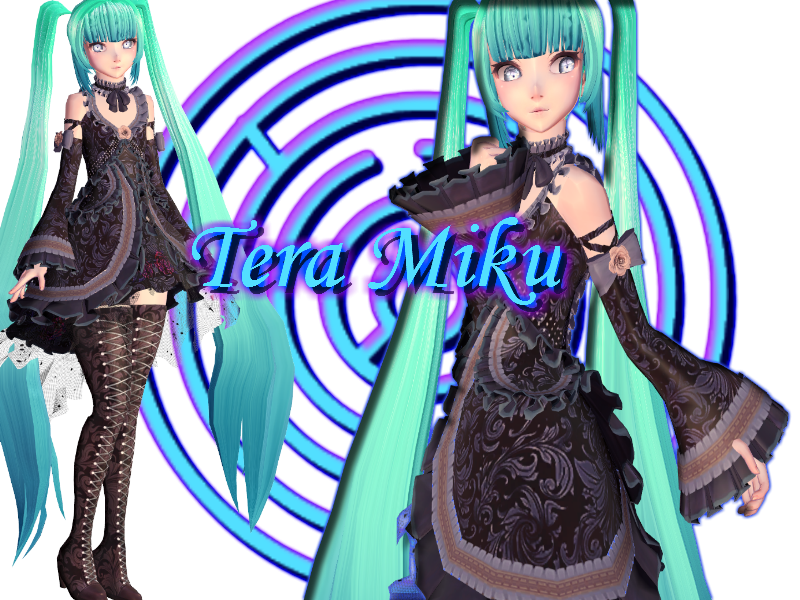Miku Hatsune TERA Melaena Model Download. by rociineko on DeviantArt