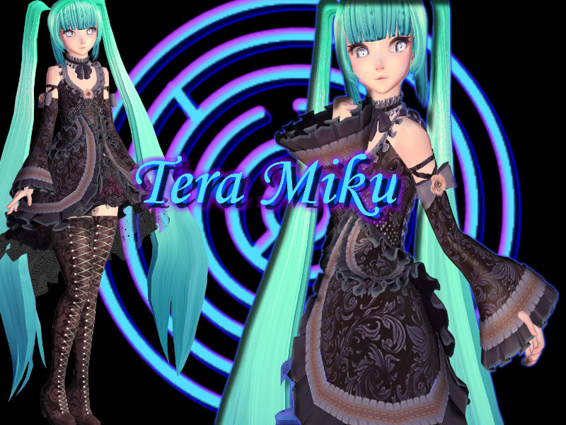 Miku Hatsune TERA Melaena Model Download. by rociineko on DeviantArt