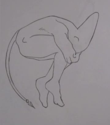 Dancing Alien Pencil Test