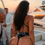 Hotmaya slave on yacht