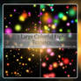 5 Large colorful light textures - Pack II