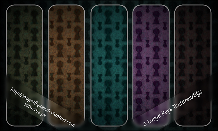 5 Large Keys Textures/BGs