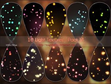 10 Large Light Textures - PackVI