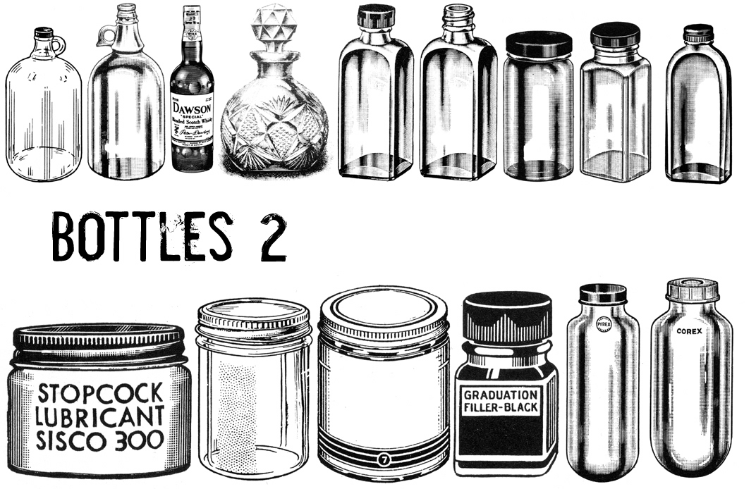 Bottles 2 by TheSarcophagusRoom on DeviantArt