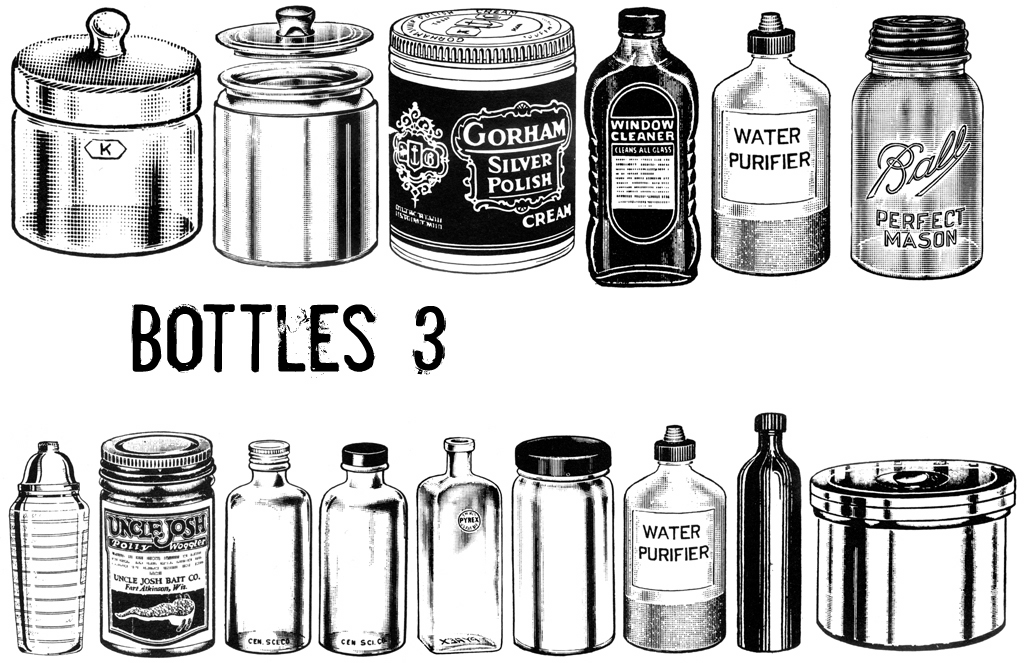 Bottles 3 by TheSarcophagusRoom on DeviantArt