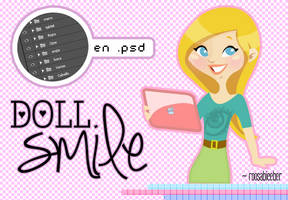 Smile Doll .Psd ~roosabieeber