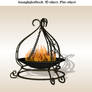 3D object 1.0 Fire Object