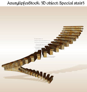 3D object - strange stair 3