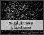 Snowbrushes by AzurylipfesStock