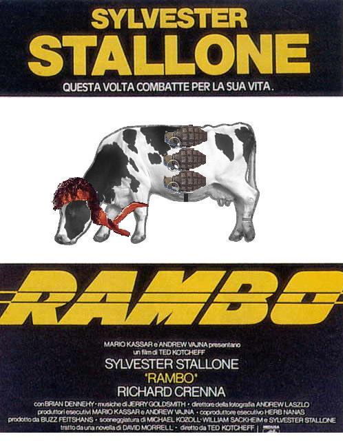 Rambo Cow