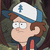 Dipper Blushing Icon