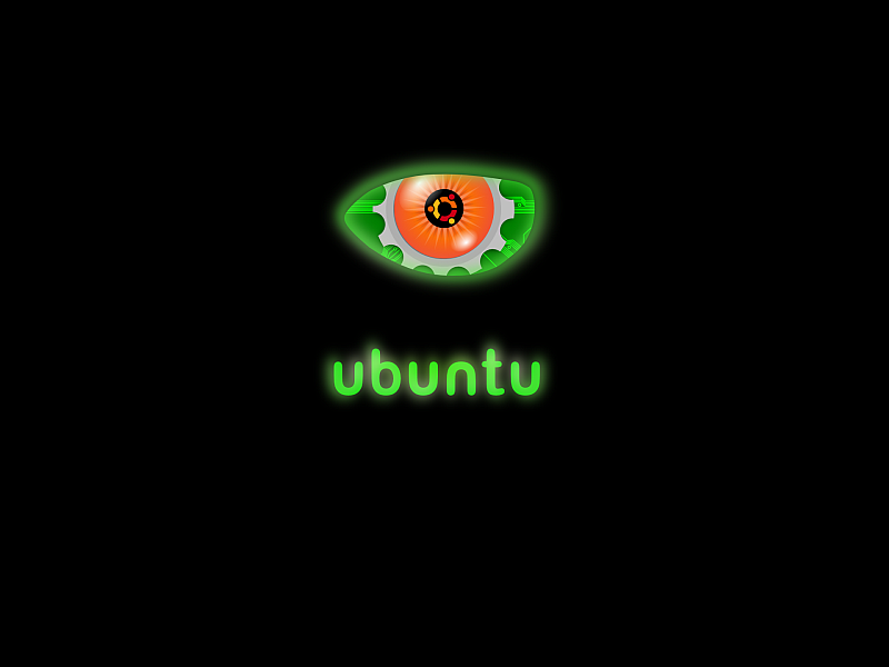 Ubuntu cyber eye by juhele