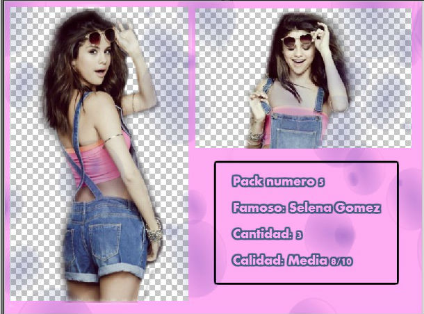 Pack numero 4 de Selena Gomez