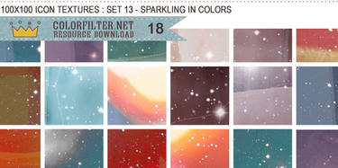 Icon Textures Set 13 - Sparkling Colors