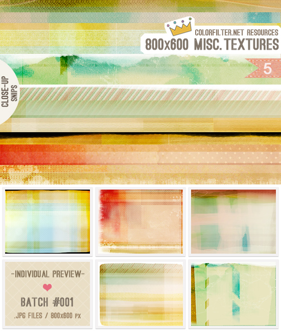 Large Textures - Batch #001 by colorfilter