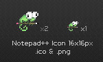 Notepad++ Chameleon Icon by madcub on DeviantArt