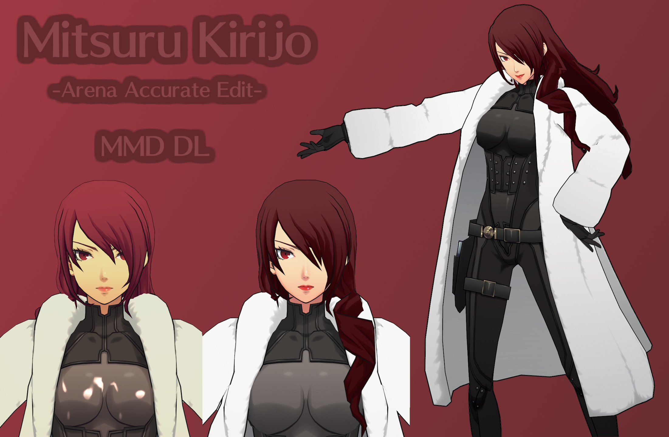Mitsuru Kirijo -Arena Accurate EDIT- MMD DL by iCallity on DeviantArt
