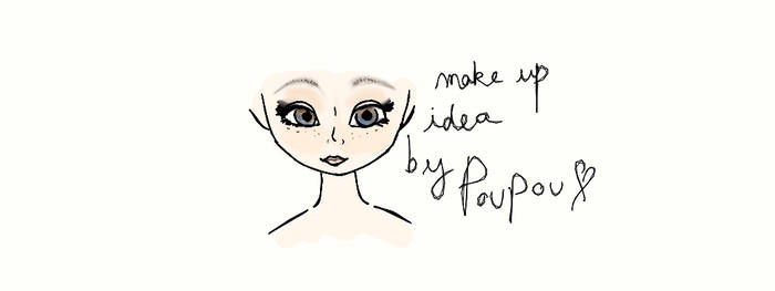 Make up idea by AmandinePoupou