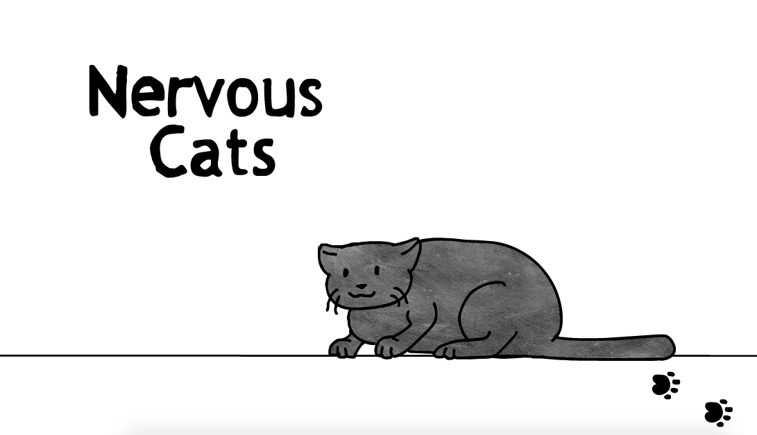 Nervous Cat V3 by FiiJC on DeviantArt