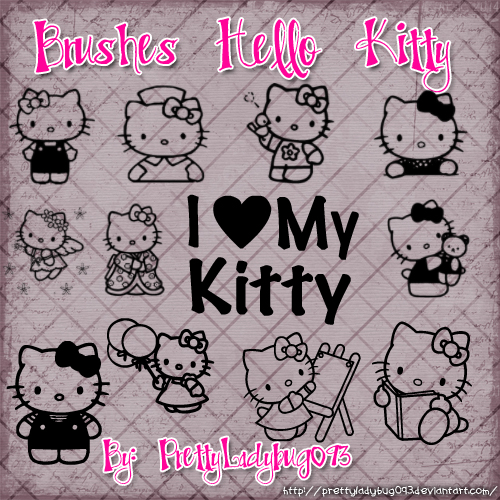 Brushes Hello Kitty