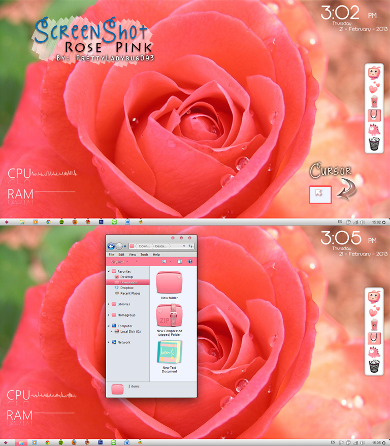 ScreenShot Rose Pink