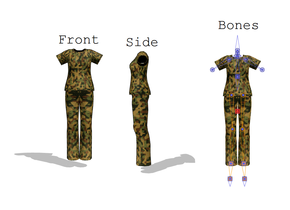 MMD PL2 Camo Set