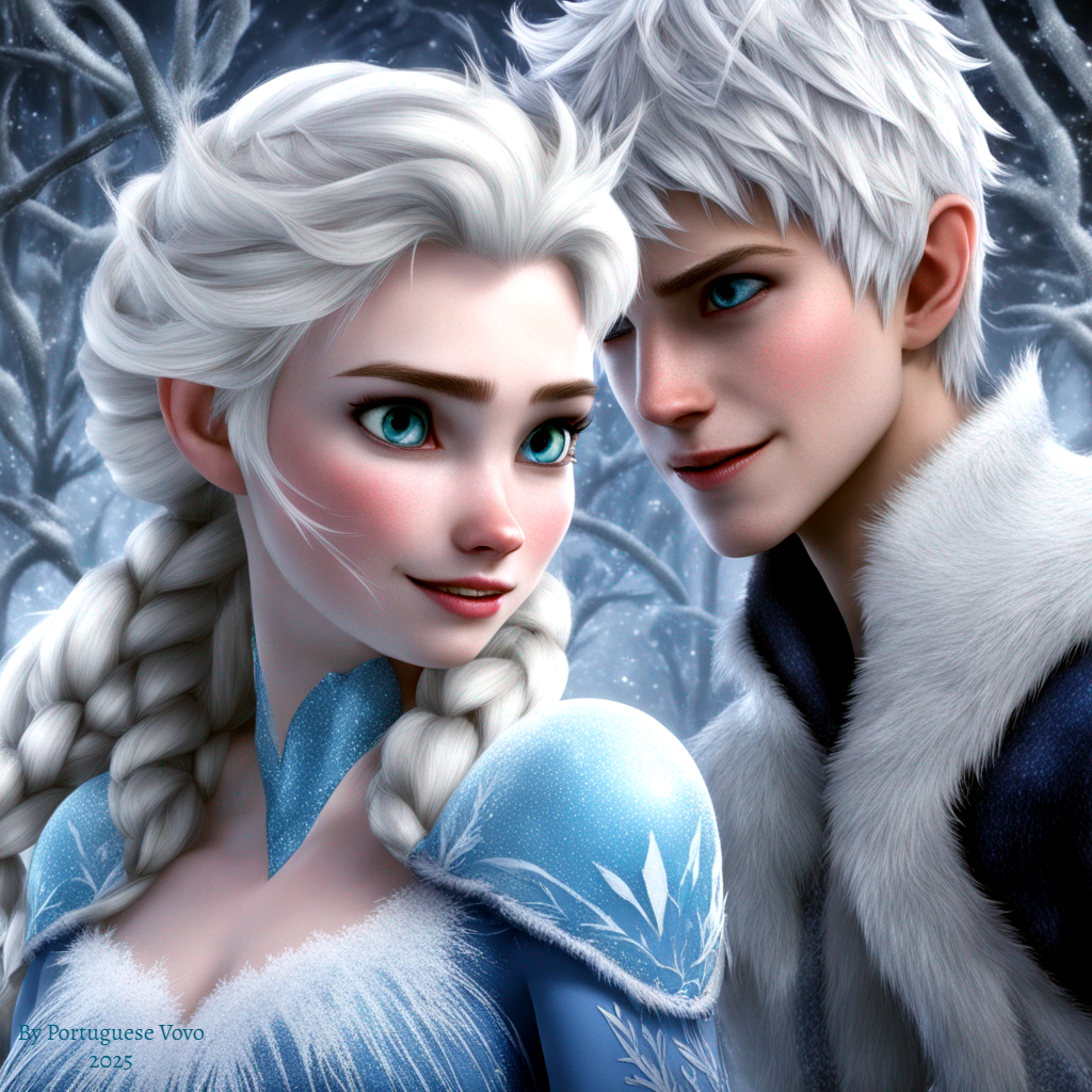 Frostbite Elsa and Jack 2 by PortugueseVoVo on DeviantArt