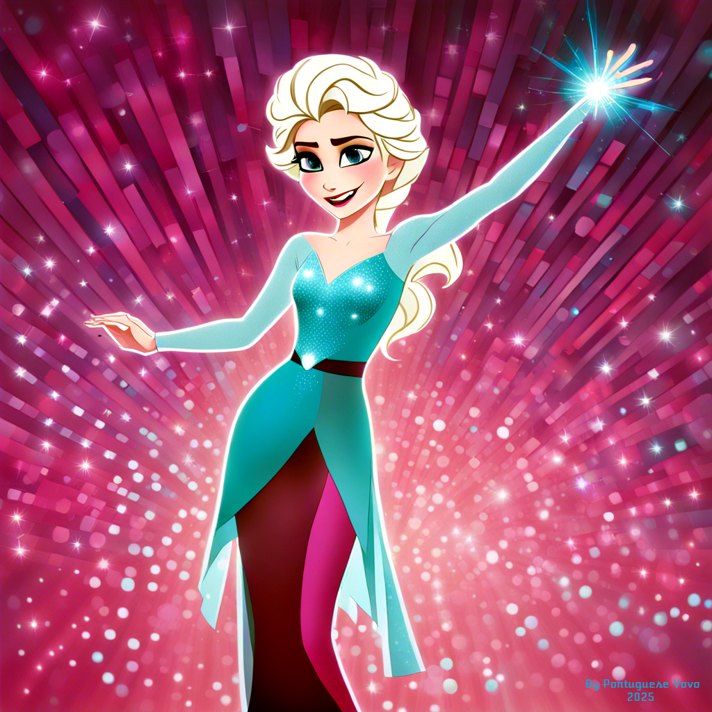 Elsa Does Disco 3 by PortugueseVoVo on DeviantArt