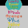 Colorful Summer Photoshop Styles