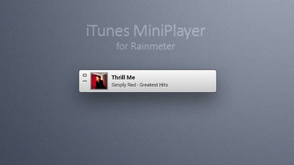 iTunes MiniPlayer