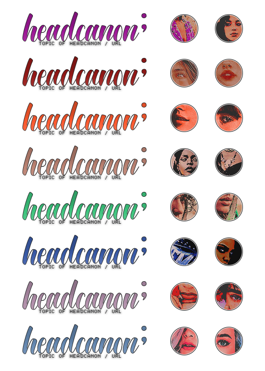 HEADCANON BANNER TEMPLATE 01 // theshebb. by niixzee on DeviantArt