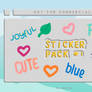 Sticker Pack #1 by moolce