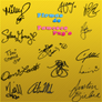 Firmas Png's de Famosos