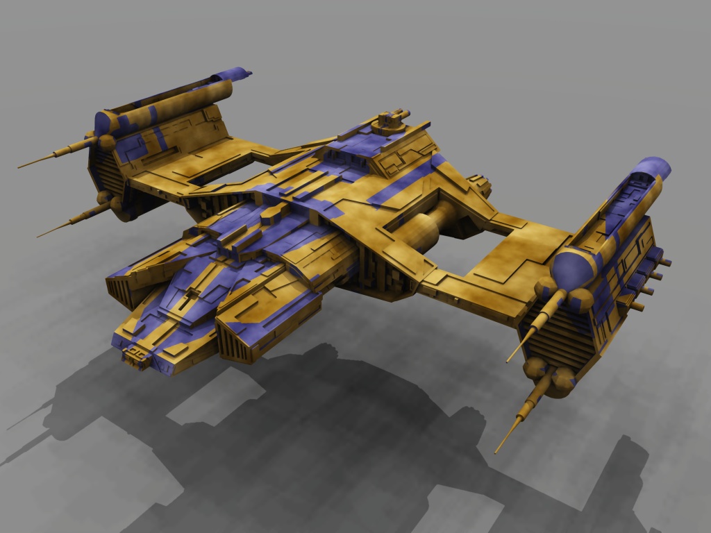 Fading Suns League Frigate