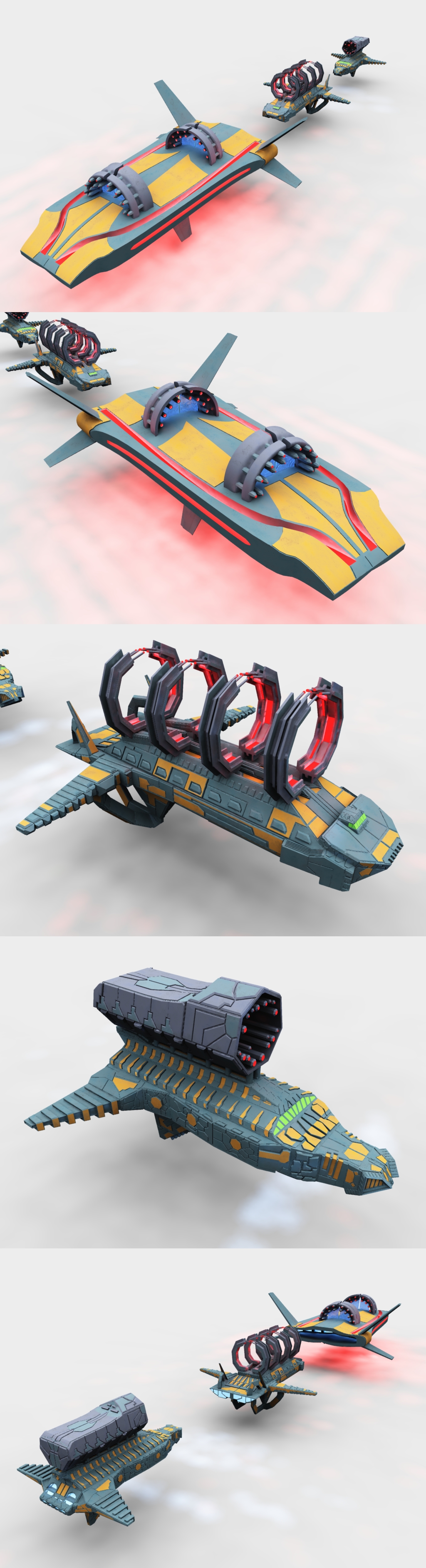 Page 11 Attack Ship Models