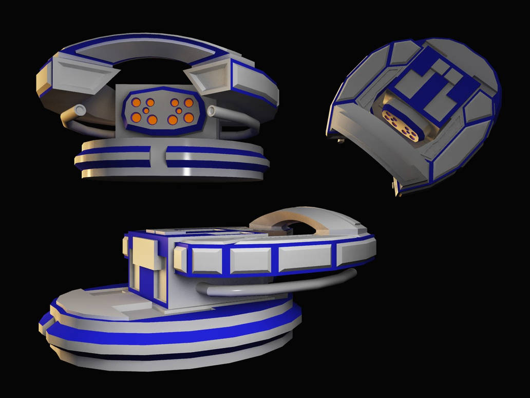 Energy Turret OBJ by dmaland on DeviantArt