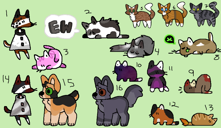 Free adopts!