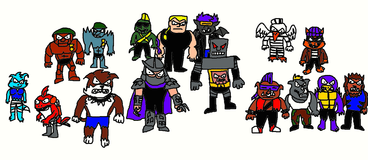 The Shredder's Minions