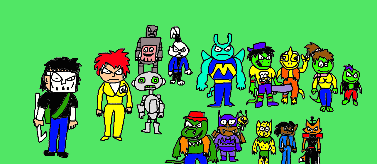 TMNT Allies by LuciferTheShort on DeviantArt